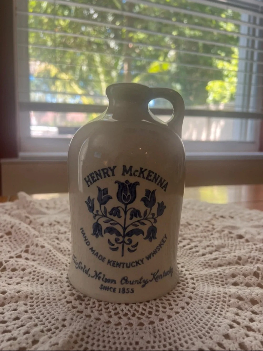 Vintage Henry McKenna whisky jug
